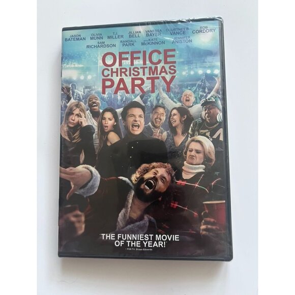 NEW Sealed Office Christmas Party DVD | Jennifer Aniston Jason Bateman | Holiday - Picture 1 of 2